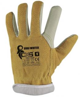 Celokožené rukavice CXS URBI WINTER Veľkosť: 11