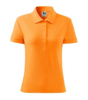 Cotton Heavy Polokošeľa dámska Varianta: mandarínková oranžová, Velikost: 2XL