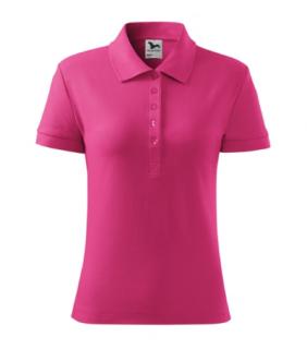 Cotton Polokošeľa dámska Varianta: purpurová, Velikost: 2XL