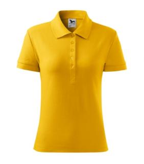 Cotton Polokošeľa dámska Varianta: žltá, Velikost: 2XL