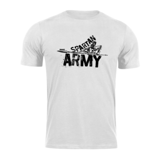 DRAGOWA krátke tričko spartan army Nabis, biela 160g/m2 Veľkosť: 3XL