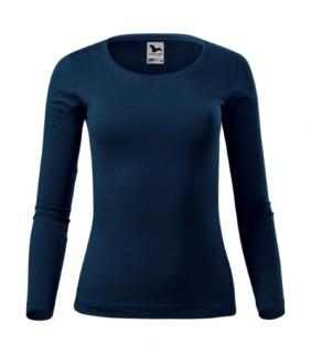 Fit-T LS Tričko dámske Varianta: tmavomodrá, Velikost: 2XL