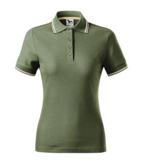 Focus Polokošeľa dámska Varianta: khaki, Velikost: 2XL