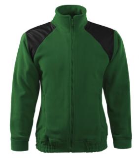 Jacket Hi-Q Fleece unisex Varianta: fľaškovozelená, Velikost: 2XL