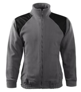 Jacket Hi-Q Fleece unisex Varianta: oceľovo sivá, Velikost: 2XL