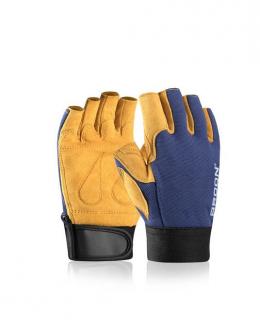 Kombinované rukavice ARDON®AUGUST - bez končekov prstov Veľkosť: 6