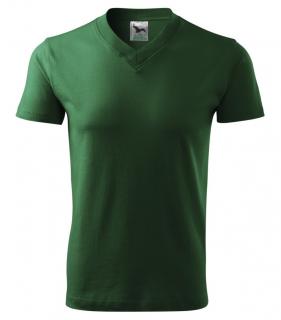 Malfini tričko zelené V-neck Veľkosť: L