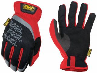 Mechanix FastFit Red pracovné rukavice čierna/červená