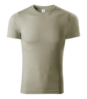 Paint Tričko unisex Varianta: svetlá khaki, Velikost: M