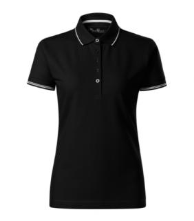 Perfection plain Polokošeľa dámska Varianta: čierna, Velikost: 2XL