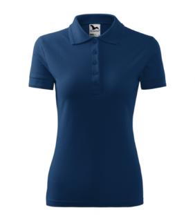 Pique Polo Polokošeľa dámska Varianta: polnočná modrá, Velikost: 2XL