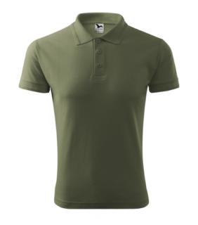 Pique Polo Polokošeľa pánska Varianta: khaki, Velikost: 2XL