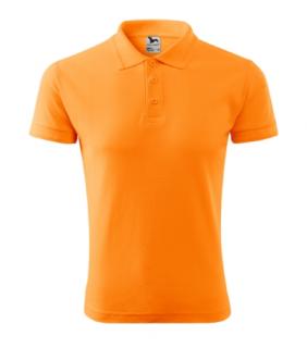 Pique Polo Polokošeľa pánska Varianta: mandarínková oranžová, Velikost: 2XL