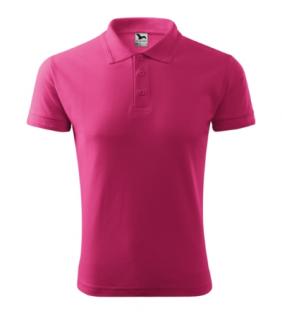 Pique Polo Polokošeľa pánska Varianta: purpurová, Velikost: 2XL