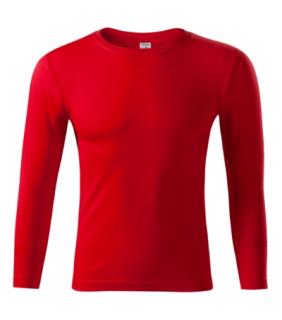 Progress LS Tričko unisex Varianta: červená, Velikost: 2XL