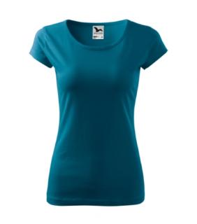 Pure Tričko dámske Varianta: petrol blue, Velikost: 2XL