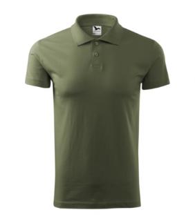 Single J. Polokošeľa pánska Varianta: khaki, Velikost: 2XL