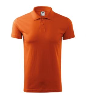 Single J. Polokošeľa pánska Varianta: oranžová, Velikost: 2XL