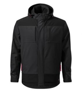 Vertex Zimná softshellová bunda pánska Varianta: ebony gray, Velikost: XL