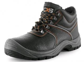 Zimná pracovná členková obuv CXS STONE APATIT WINTER 02 FO SRC, čierna Veľkosť: 36