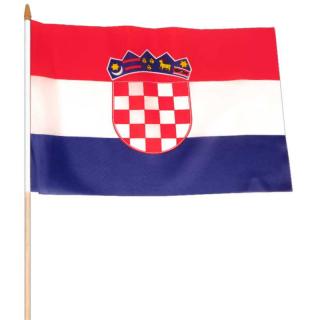 Chorvátsko vlajka 45x30cm (chorvátska vlajka)
