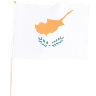 Cyprus vlajka malá (Vlajka Cypru - 100% polyester, rozmery (Š x V) - 45x30cm)