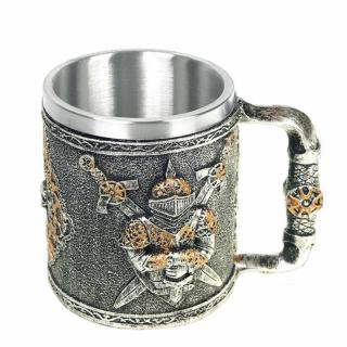 Kráľovský pohár Rytier (Pohár na pivo, víno, alebo ako bytová dekorácia)