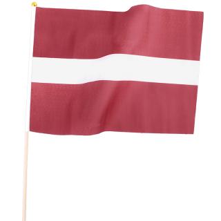 Lotyšsko vlajka malá (Vlajka Lotyšska, rozmery 450 x 300 mm, materiál polyester)