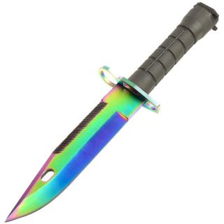 Lovecký nôž US M9 dúha (Nôž na prežitie Fade)