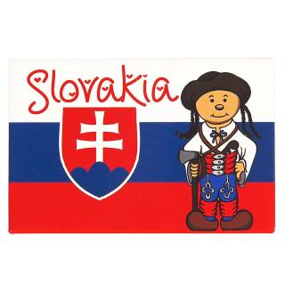 Magnetka Slovakia Zbojník Jurko (Doplnok do kuchyne na chladničku)