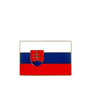 Magnetka Slovensko Vlajka (suvenír s národnými symbolmi Slovenska)