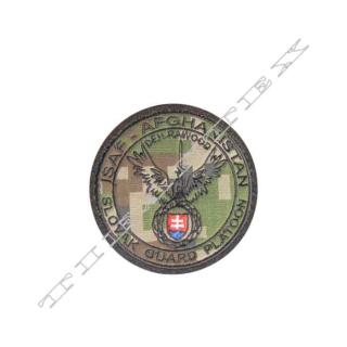 Nášivka Slovak Guard Platoon priemer 9,5cm (Textilná nášivka)
