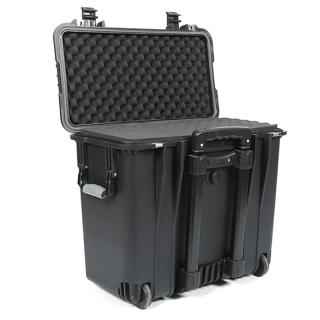 Ochranný Box GT-330 s rúčkou a kolieskami, objem 33 l (Veľký prepravný ochranný plastový kufor, vnútorné rozmery: 434 x 190 x 406mm)