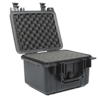 Ochranný kufrík GT-064, objem 6,4 l (Ochranný plastový kufor strednej veľkosti, Vnútorné rozmery: 233 x 178 x 155mm, pre ochranu rôznej krehkej elektroniky a pod.)