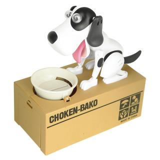 Pokladnička Hladný psík (detská pokladnička na batérie v podobe hladného psíka)