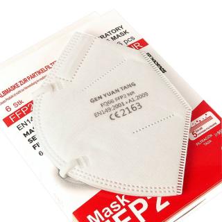 Respirátor FFP2 NR Balenie 6ks (Cena 0,29€ za 1 kus Biely respirátor Lacno)