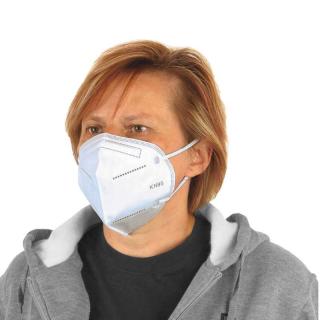 Respirátor KN95 (Respirátor na ústa bez výdychového ventilu)