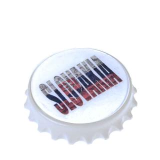 TifanTEX Otvárač s potlačou Slovakia 8cm White