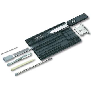 Victorinox Card Quattro transparent čierna 0.7233.T3 (Multifunkčné náradie do vrecka)