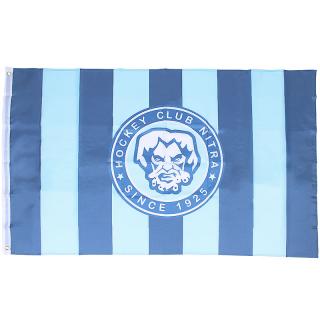 Vlajka HK Nitra 150x90cm (Hokejová vlajka tímu HK Nitra s logom)
