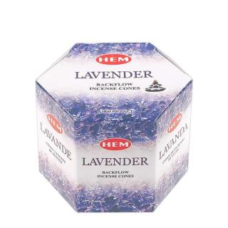 Vonné kužele Lavender HEM Bal.40ks (vonné kužele tečúci dym)