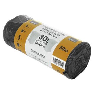 Vrecia na odpad 30L 50ks (Plastové vrecia na odpad a smeti)
