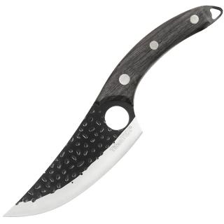 Vykosťovací nôž s puzdrom TFT čierny (Lovecký nôž do kuchyne celková dĺžka 27,6 cm - dĺžka čepele 14,6 cm)