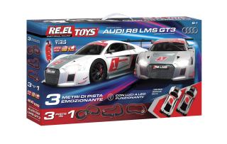 Autodráha Audi R8 LMS GT3 1:43 3 metre, 3 zoastavy