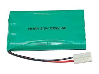 Batéria Ni-MH 2000 mAh 9.6V Tamiya