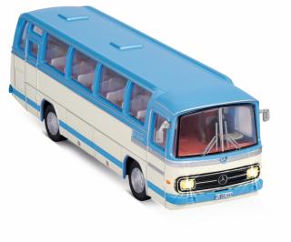 Carson RC auto Mercedes-Benz O 302 Bus 1:87 modrá