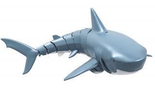Diaľokovo ovládaný žralok SHARKY, modrý, 4 kanály, 2,4Ghz, RTR