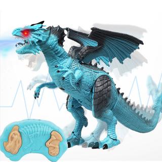 KIK RC Dinosaurus Dragon, LED efekty, pohyblivé časti, zvukové efekty