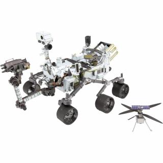 Oceľová stavebnica Mars Rover Perseverance & Ingenuity Helicopter