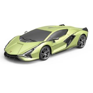 RC auto Lamborghini Sian 1:24 olivovo zelená metalíza, 100% RTR, LED svetlá